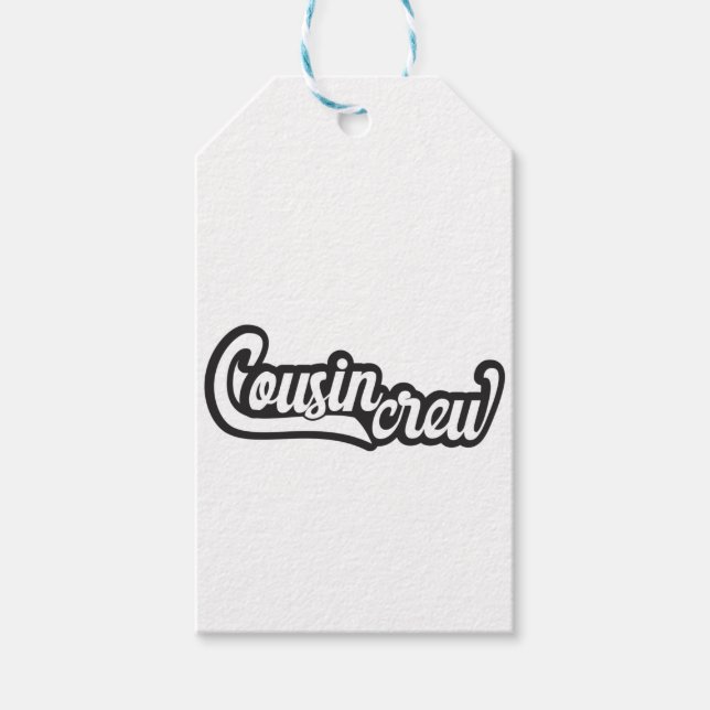 Cousin Crew Gift Tags (Front)