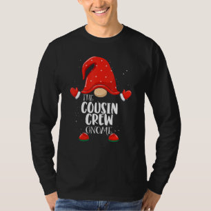 Cousin Crew Gnome Matching Family Group Christmas T-Shirt