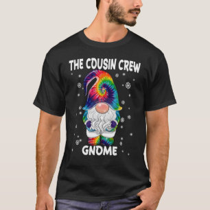 Cousin Crew Gnome Merry Christmas Tie Dye Pyjamas T-Shirt