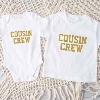 Cousin Crew | Gold Kids Baby Bodysuit