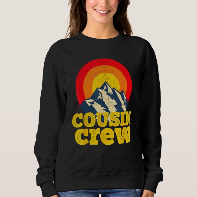 Cousin Crew Kids Matching Tees Camping Group Cousi (Front)