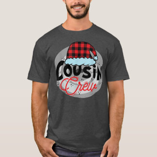 Cousin crew Merry Christmas  T-Shirt