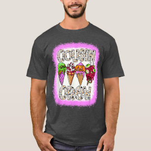 Cousin Crew Monster Ice Cream Bleach  T-Shirt
