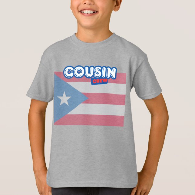 Cousin Crew Puerto Rico T-Shirt (Front)