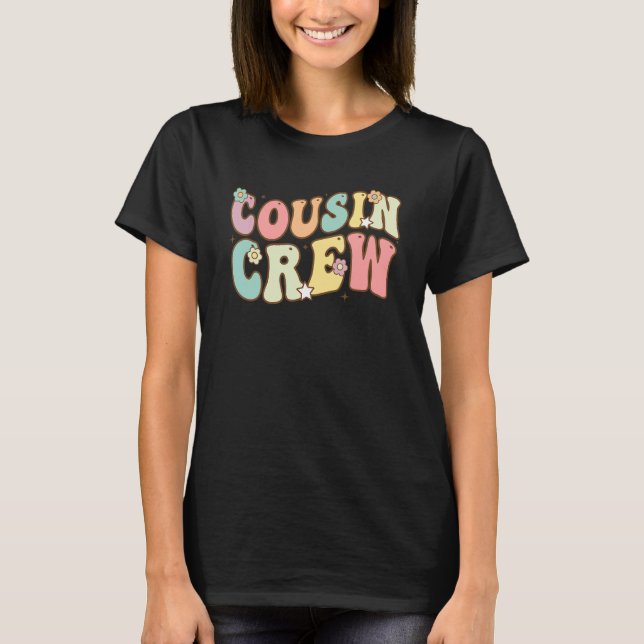 Cousin Crew Pyjamas Kids Girls Toddler Matching T-Shirt (Front)