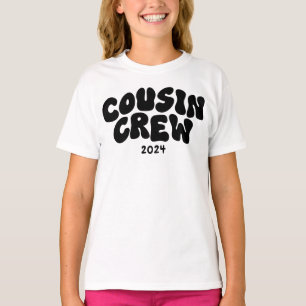 Cousin Crew   Retro Matching Cousin Family Reunion T-Shirt