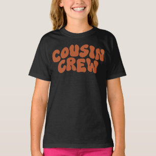 Cousin Crew   Retro Matching Cousin Family Reunion T-Shirt