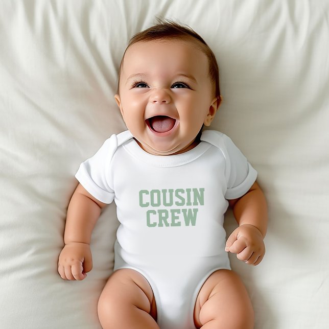 Cousin Crew | Sage Kids Baby Bodysuit (Creator Uploaded)