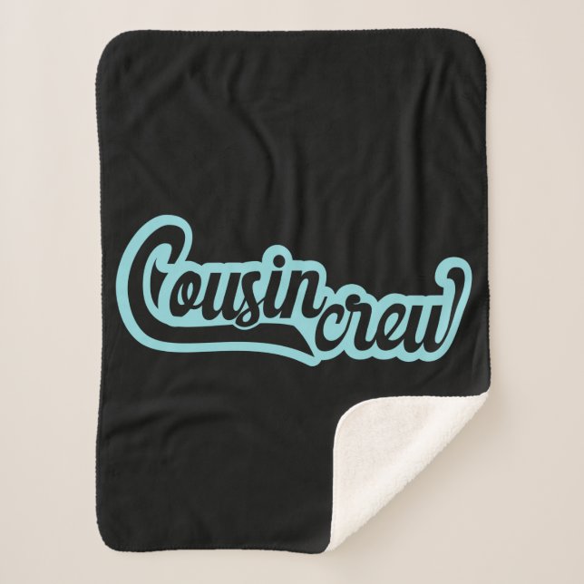 Cousin Crew Sherpa Blanket (Front)