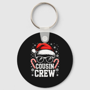 Cousin Crew Shirt Adults Kids Matching Christmas G Key Ring
