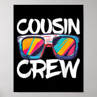 Cousin Crew Shirt Adults Kids Matching Cousin Crew