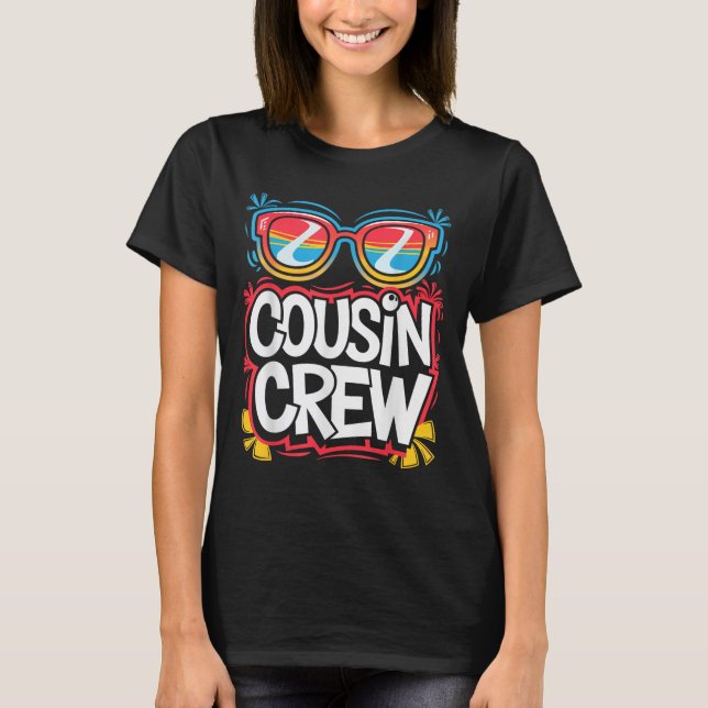 Cousin Crew Shirt Adults Kids Matching Cousin Givi (Front)