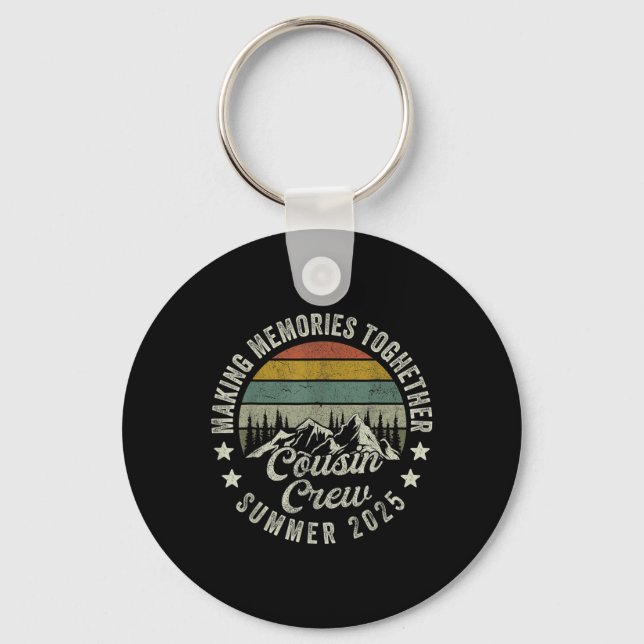 Cousin Crew Shirts  Key Ring (Front)