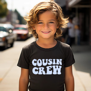 Cousin Crew   Sky Blue Matching Family Unisex Kids T-Shirt