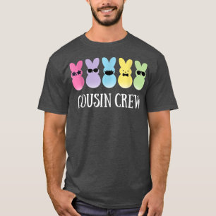 Cousin Crew Squad Bunny Rabbit Easter Day Party  T-Shirt