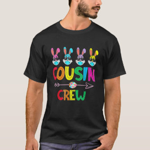 Cousin Crew Squad Cute Easter Bunny Rabbits Toddle T-Shirt
