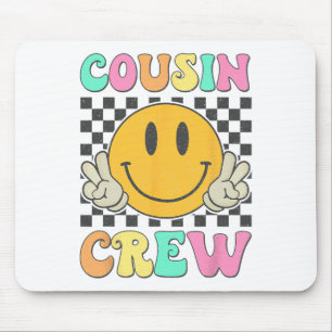 Cousin Crew Summer Vacation Beach Family Matching  Mouse Pad