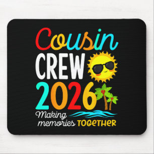 Cousin Crew Summer Vacation Beach Summer Vibes Mouse Pad