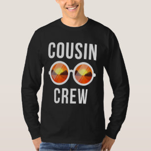 Cousin Crew Sunset Sunglasses Family Vacation Summ T-Shirt