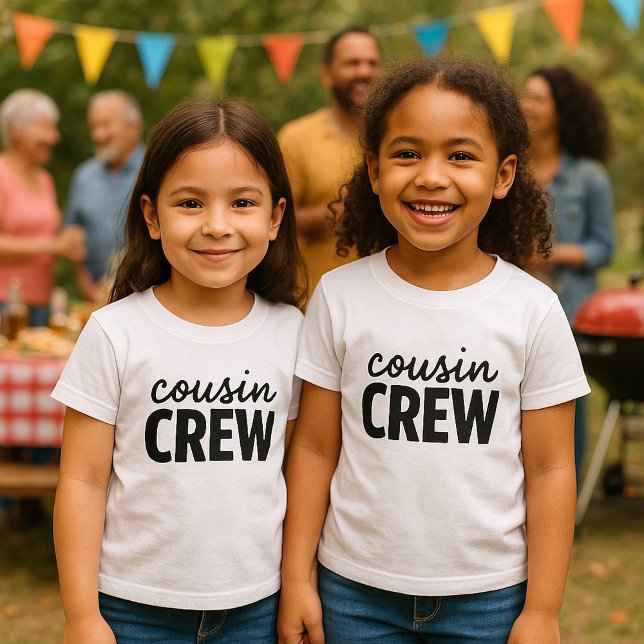 Cousin Crew Toddler T-Shirt (Creator Uploaded)