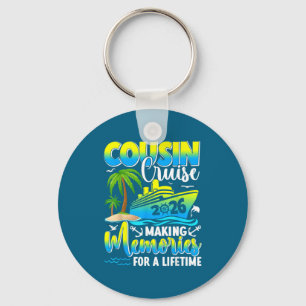 Cousin Cruise 2026 Summer Vacation Beach Family Tr Key Ring