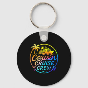Cousin Cruise Crew Trocal Summer Vacation Matching Key Ring