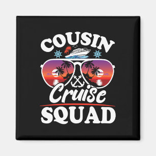 Cousin Cruise Squad 2025 Cruise Ship Party Group V Magnet