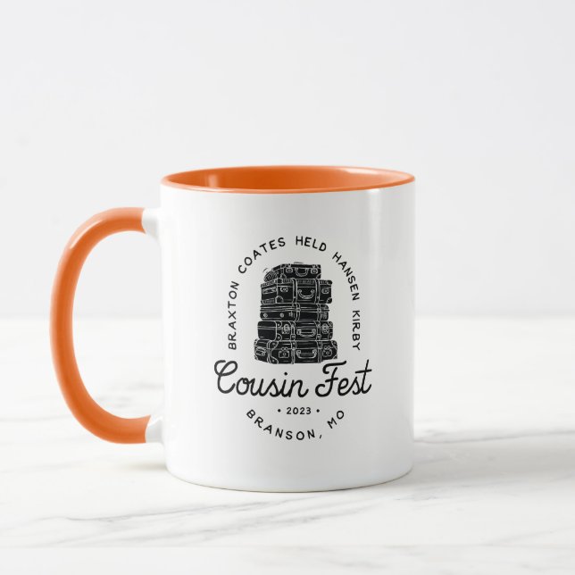Cousin Fest Dude Mug (Left)