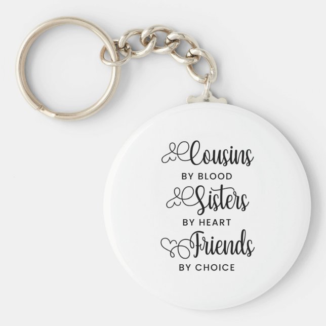 Cousin Gifts Keychain (Front)