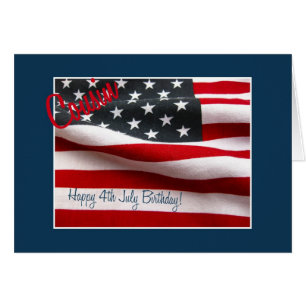 Cousin Happy 4th July birthday