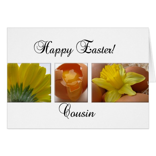 Cousin Happy Easter (Front Horizontal)