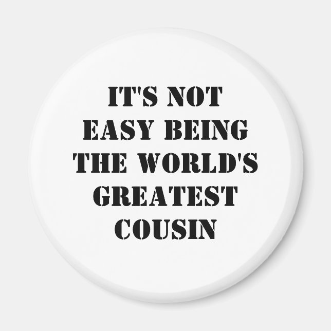 Cousin Magnet (Front)