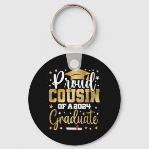 Cousin Of A 2024 Graduate Cl Graduation Key Ring