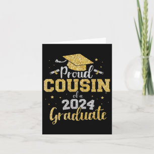 Cousin Of A Cl Of 2024 Graduate Senior Graduation  Card