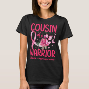 COUSIN of a Warrior Breast Cancer Awareness T-Shirt