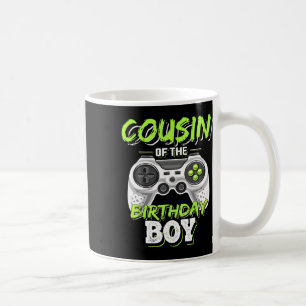 Cousin Of The Birthday Boy Matching Video Game Bir Coffee Mug