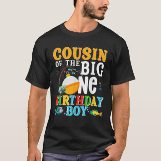 Cousin Of The Birthday Boy O Fish Ally One Birthda T-Shirt