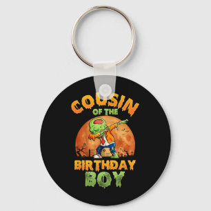 Cousin Of The Birthday Boy Zombie Mum Halloween Co Key Ring