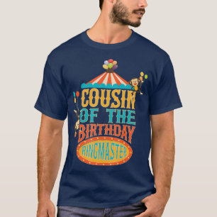 Cousin Of The Birthday Ringmaster Kids Circus T-Shirt