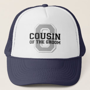 Cousin of the Groom Cheer Trucker Hat
