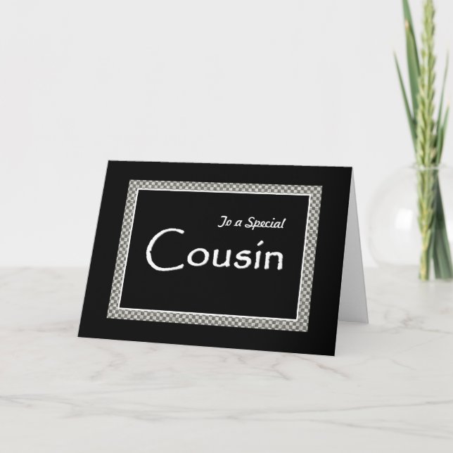 COUSIN Pageboy Invitation -  Customisable (Front)