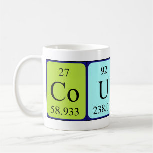 Cousin periodic table name mug