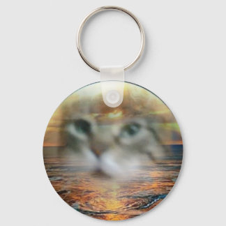 Cousin Skooter Button Keychain