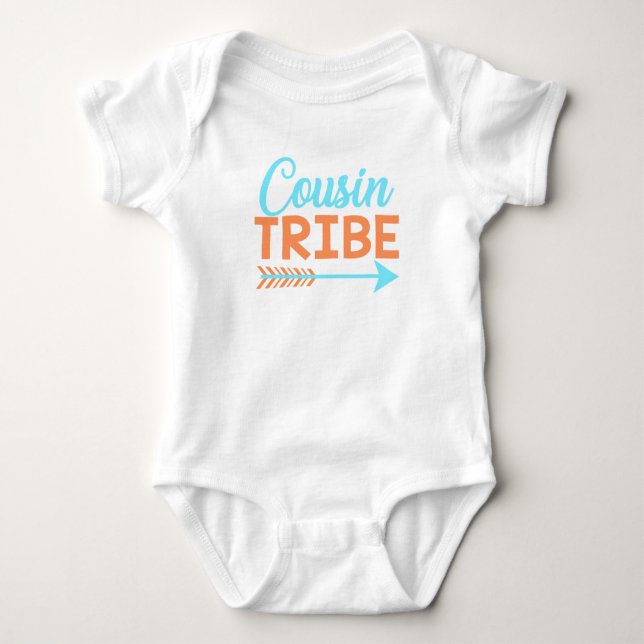 Cousin Tribe Baby Bodysuit (Front)