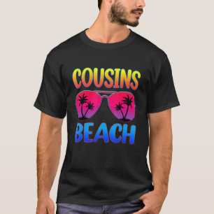 Cousins Beach Sunglasses Summer Vacation T-Shirt