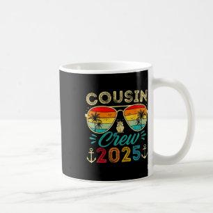Cousins Cruise 2025 Family Group Matching Summer V Coffee Mug