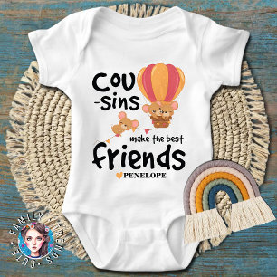 Cousins Make the Best Friends Baby Bodysuit