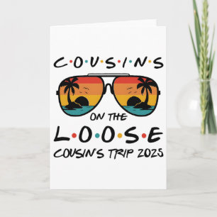 Cousins On The Loose Cousins Trip 2025 Beach Match Card