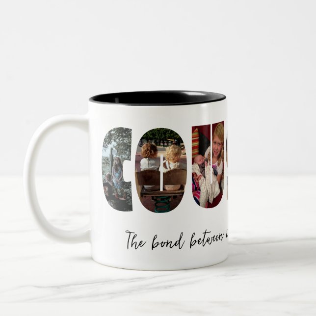 Cousins Photo Collage Mug (Left)