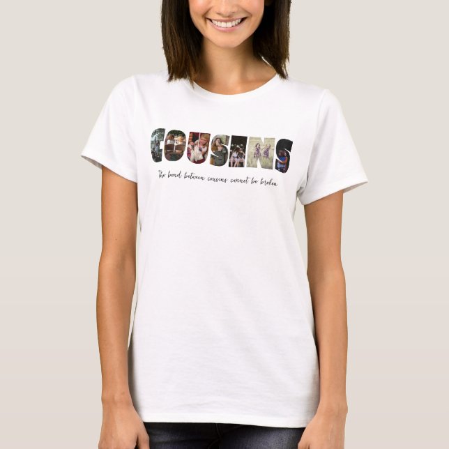 Cousins Photo Collage Women's T-Shirt (Front)